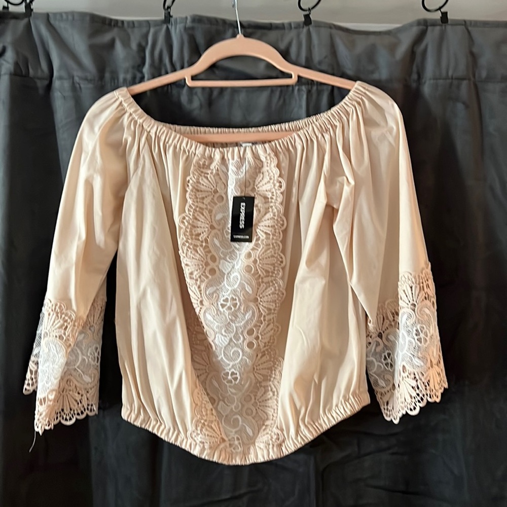 Express brand new with tags womens lace top